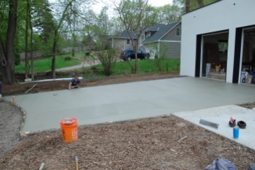 Driveway all smoothed